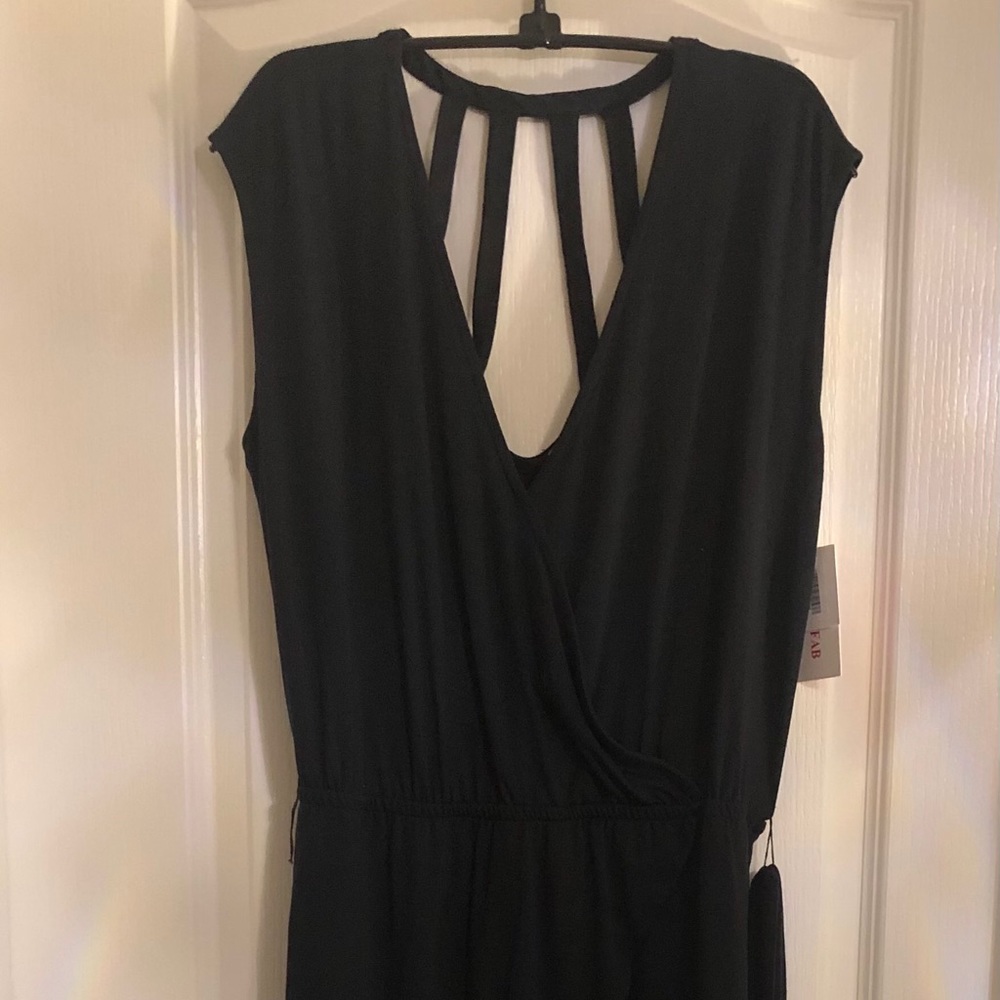 Black Jumpsuit w/Belt